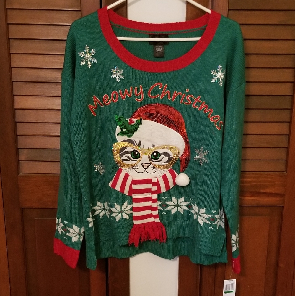 Meowy Christmas Sweater